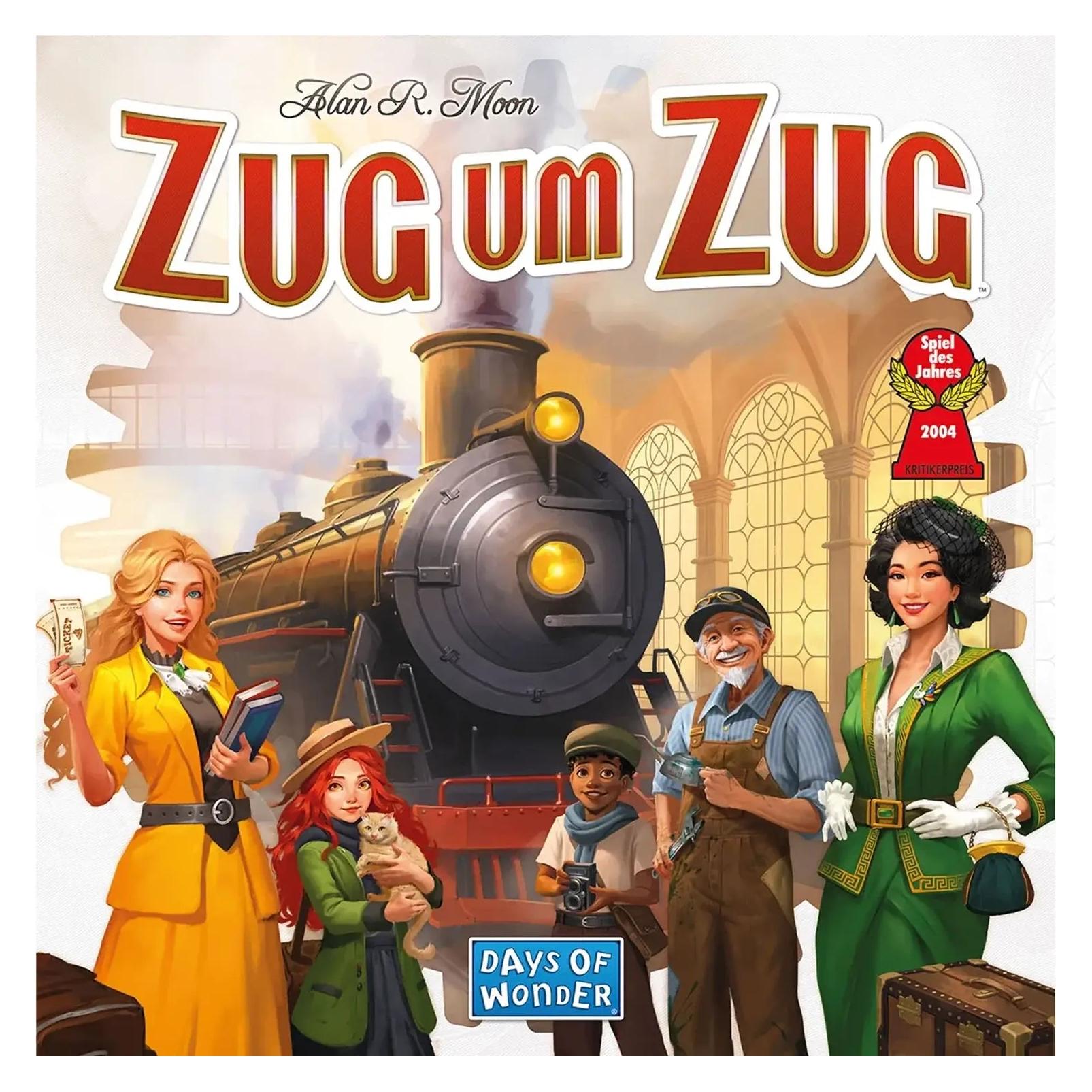 Days of Wonder Zug um Zug (Deutsch, 2 - 5 Spieler) (DOWD0047)
