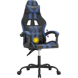vidaXL Gaming-Stuhl, Gaming Stuhl, Blau