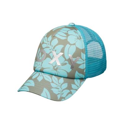 Trucker Cap ROXY "Honey Coconut", Mädchen, grün (oil grün the moe mini rg), Kunstfaser, Caps
