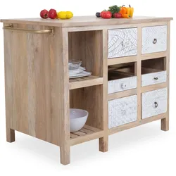 Kücheninsel SANSIBAR AMRUM (BHT 125x104x80 cm) - BHT 125x104x80 cm