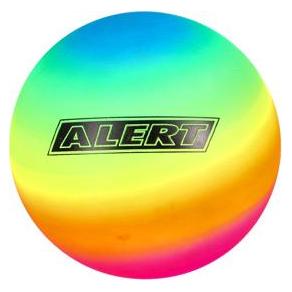 Alert Fussball PVC Rainbow/Grösse 6/60 Gramm /3 Stück (30001441)
