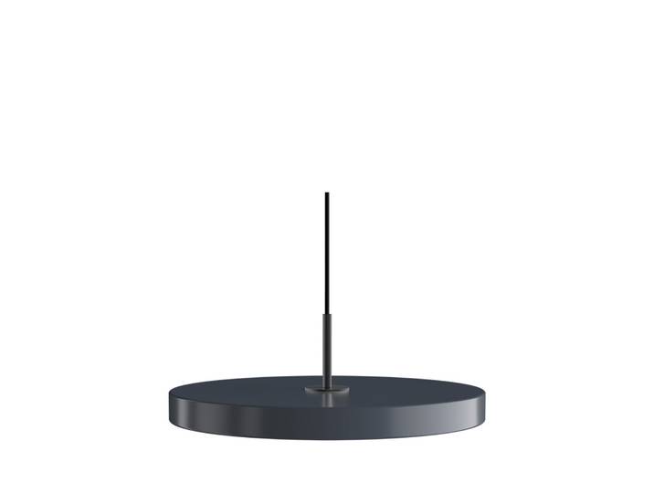 Suspension Asteria Plus, Ø 43 cm, gris/noir - UMAGE - Salon / séjour - Métal