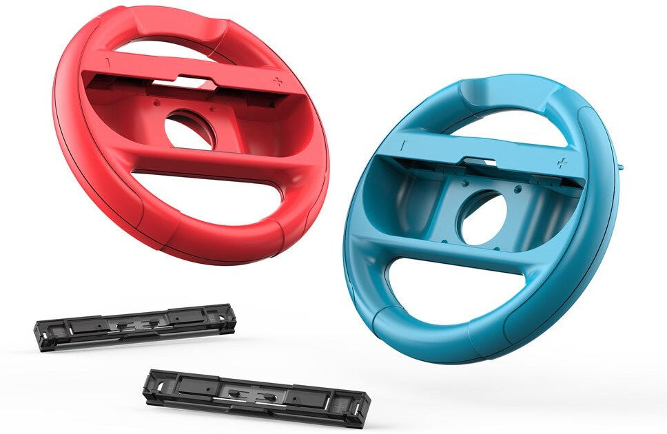 INCOVER Rat til Nintendo Switch / Switch 2 / Switch OLED Controller - Blå / Rød
