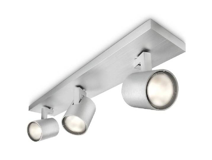 Deckenspot PHILIPS Philips Spot Runner , silber (silberfarben), B:9cm H:10,9cm L:48cm, Leuchten, Deckenspot