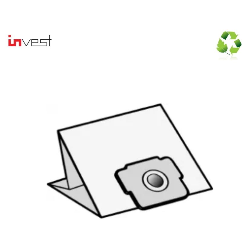 Invest Eco Paper Vacuum Cleaner bags ZELMER Elf / Elf 321.0 / Elf 321.5 / Elf 321.6 / Elf Bonus (5pcs) (5x) (46600739)