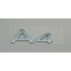 Original Schriftzug A4" chrom selbstklebend, 8H0853741  2ZZ"