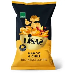 Lisas Chips Kesselchips Mango & Chili bio