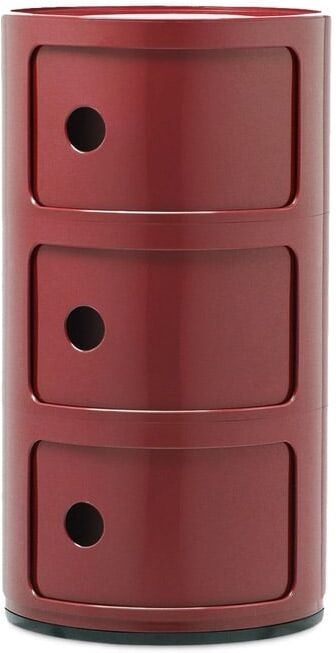 Kartell Componibili 3 Elemente Container (bordeaux) bordeaux