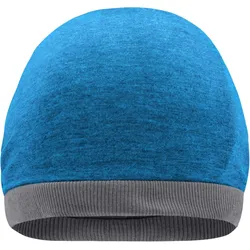 Myrtle Beach Unisex Legere Streetwear Mütze MB6577 turquoise melange/dark grey one size