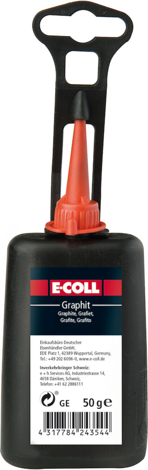 E-COLL Graphit 50g Flasche (4317784243544)