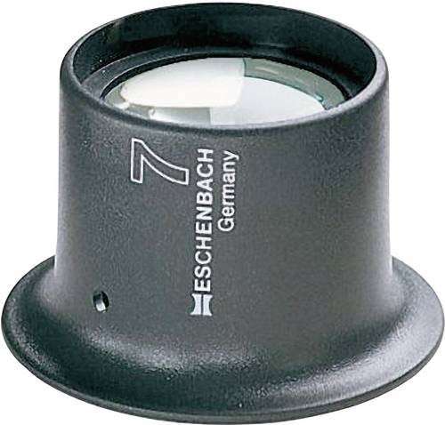 Eschenbach 11245 Uhrmacherlupe Vergrößerungsfaktor: 5 x Linsengröße: (Ø) 25mm Anthrazit