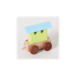 Bartl Buchstaben-Waggon bunt 270099