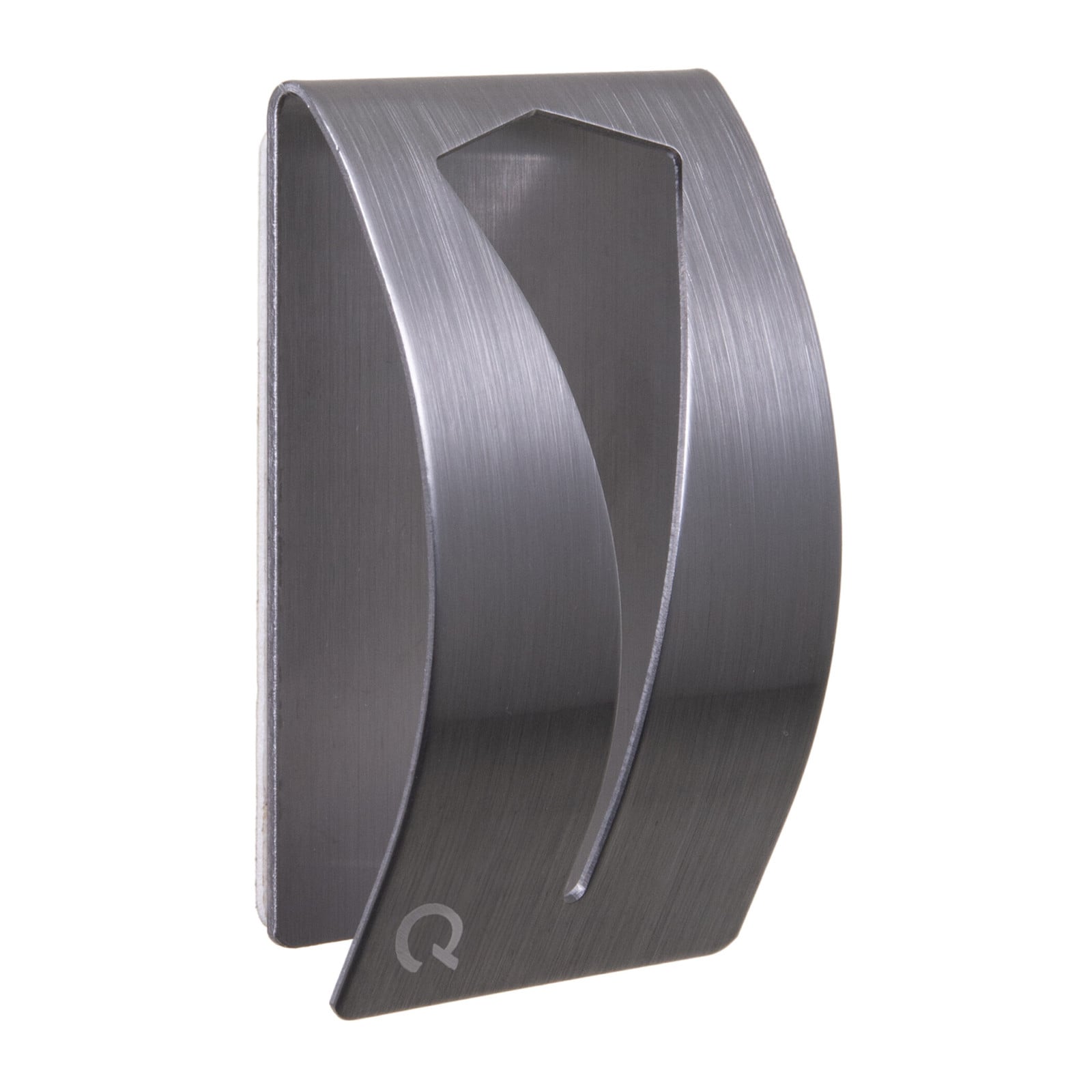 QUVIO Handdoekhouder met plakstrip - RVS - Zilver