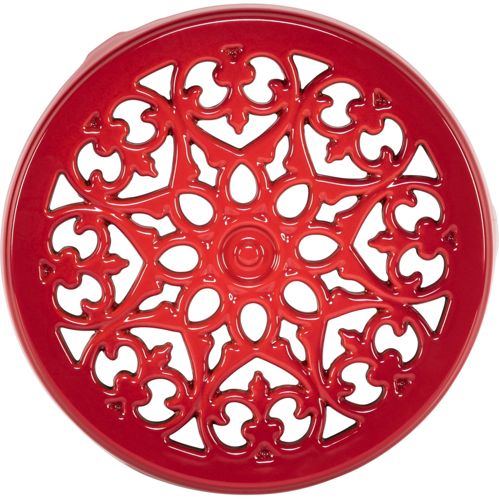 Staub Topfuntersetzer rund 23 cm kirschrot
