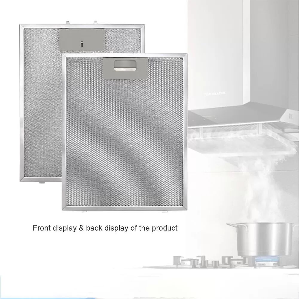 INF Aluminium-Fettfilter kompatibel mit Whirlpool, Ikea, Jenn Air Dunstabzugshauben - W10169961A Ersatz