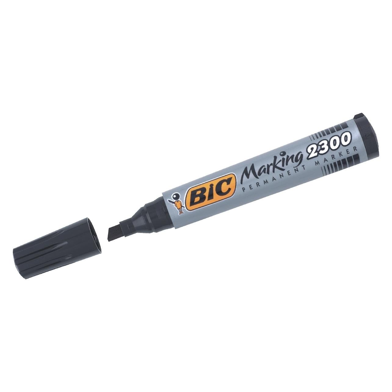 Bic Permanent-Marker Marking 2300 Ecolutions, schwarz (1x) (8209263)