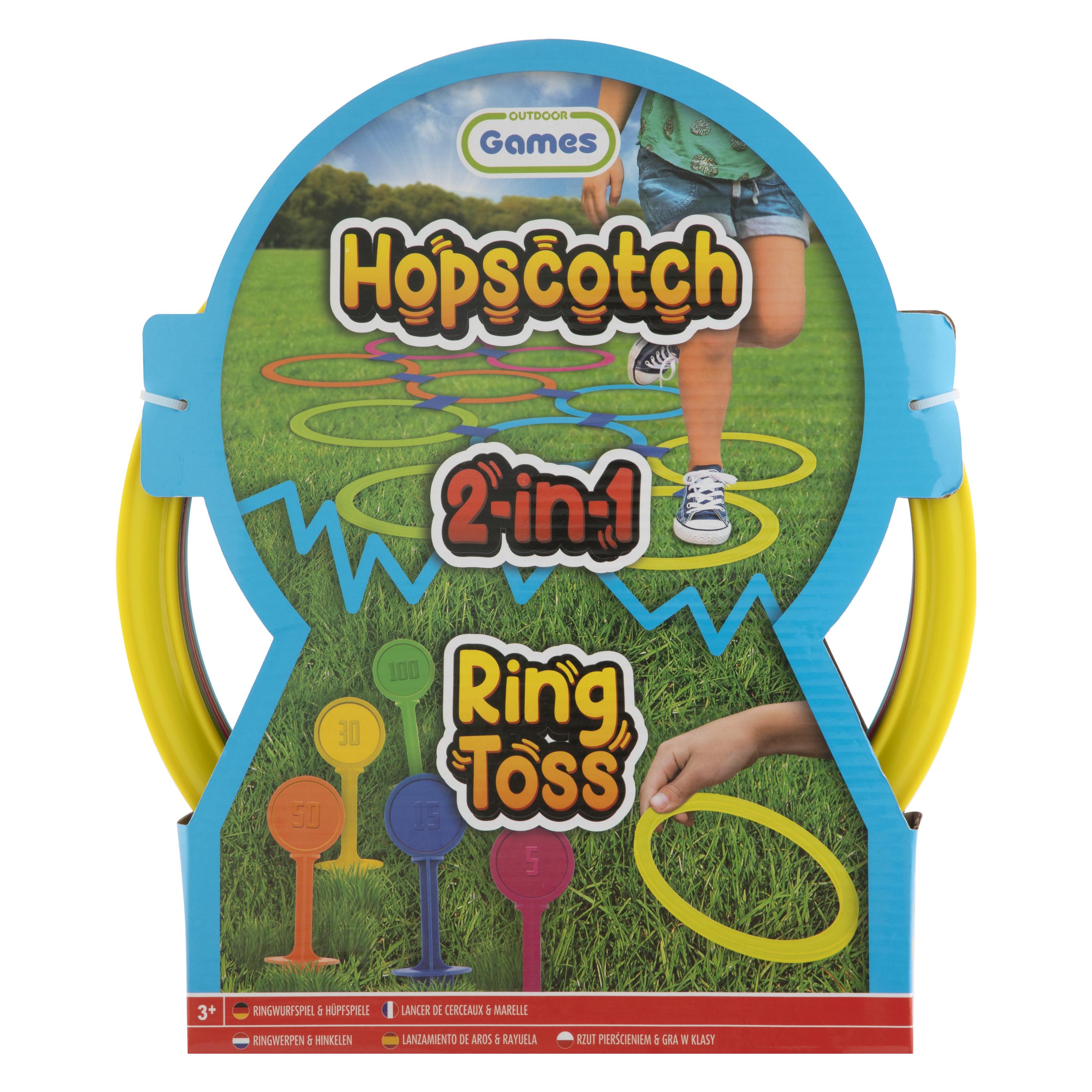 Grafix Moxy - 2-in-1 Ring Toss & Hopscotch (640020) (640020)
