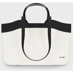CLUSE - TOTE BAG - beige black
