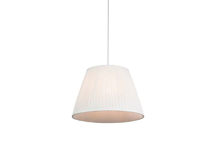 Suspension rétro crème 45 cm - Plisse