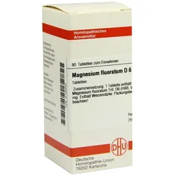 Magnesium Fluoratum D 6 Tabletten 80 St