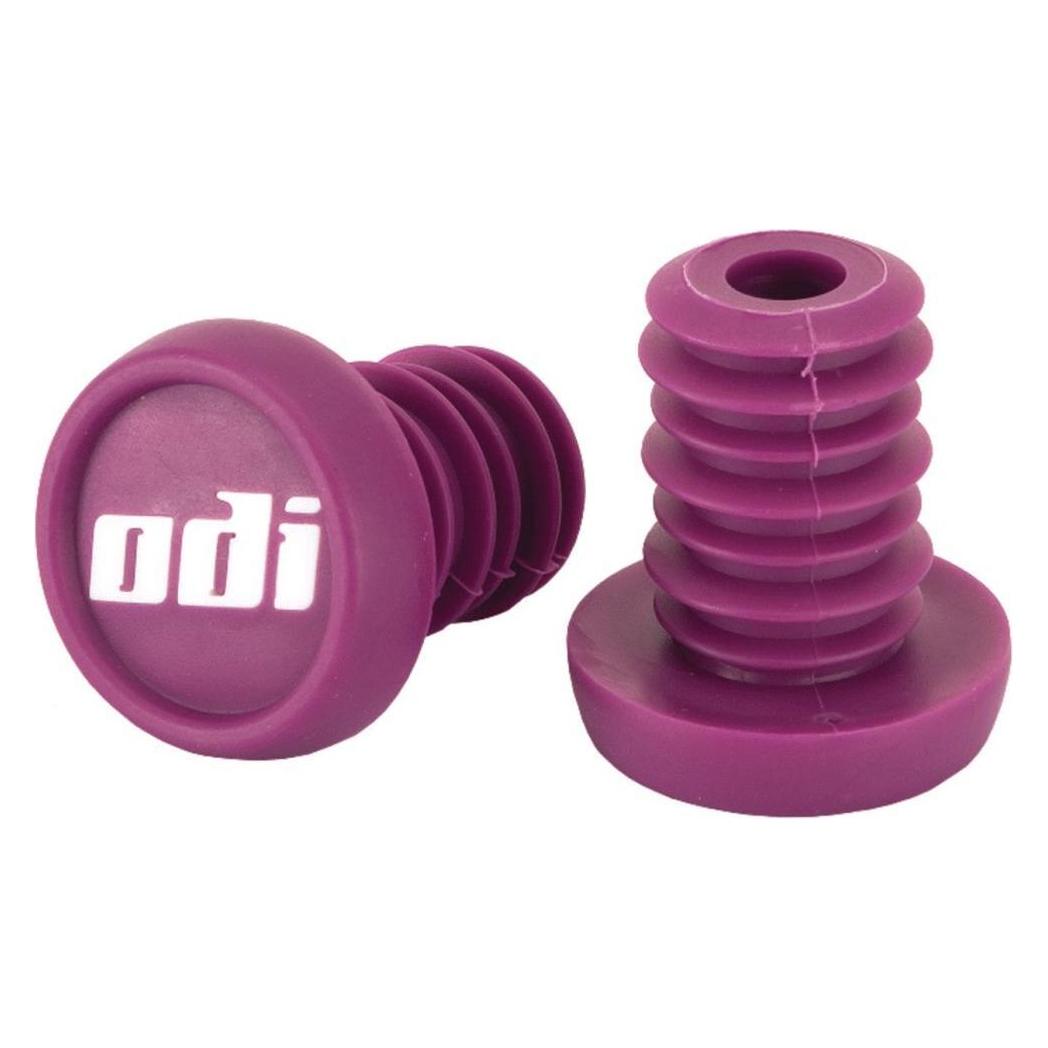 Odi Grips ODI BMX 2-Color BMX-Endkappen, 2 Stück. Purple. (ODIGRIP065)