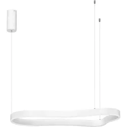 Nova Luce 9345690 DUSSA Pendelleuchte Weiß