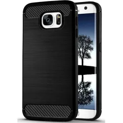 ONEFLOW Shift Case Samsung Galaxy S7 Edge Carbon Optik gebürstet
