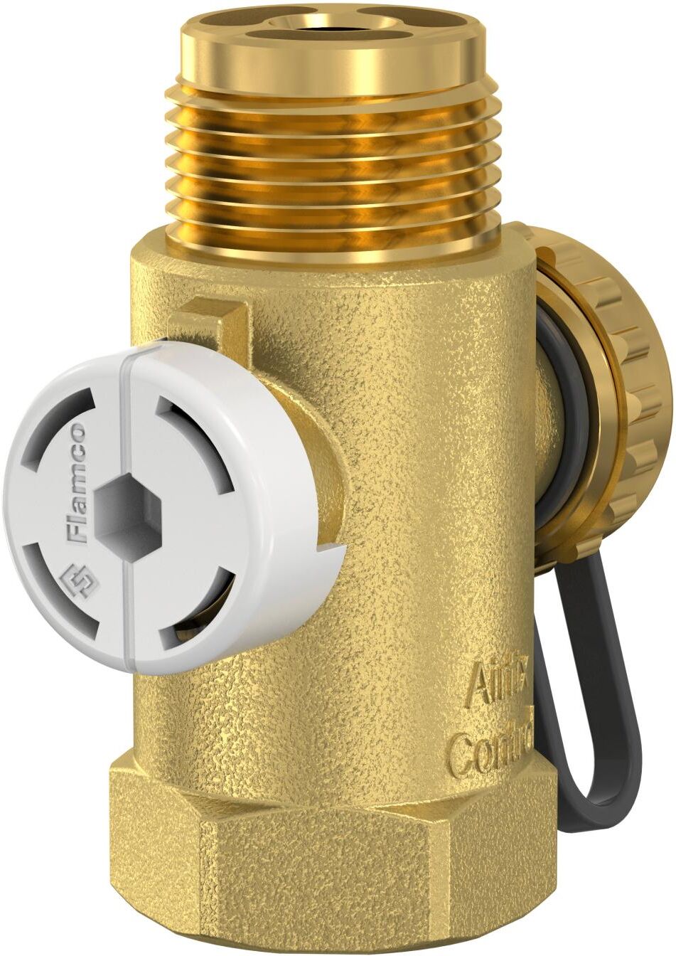 Flamco connexion Airfix Control 28930 pour Airfix A et D, complet, avec obturation et vidange