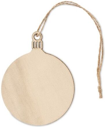 Décoration personnalisable forme boule en bois MDF Baly bois