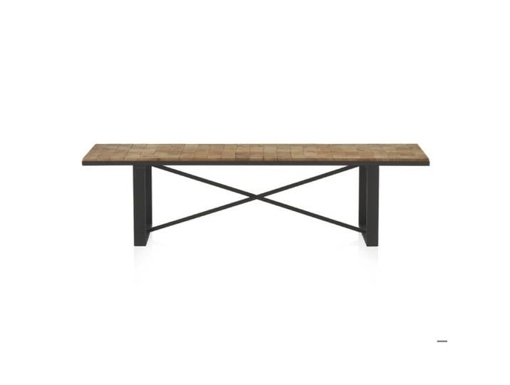 Banc en bois avec blocs - REF. 10535