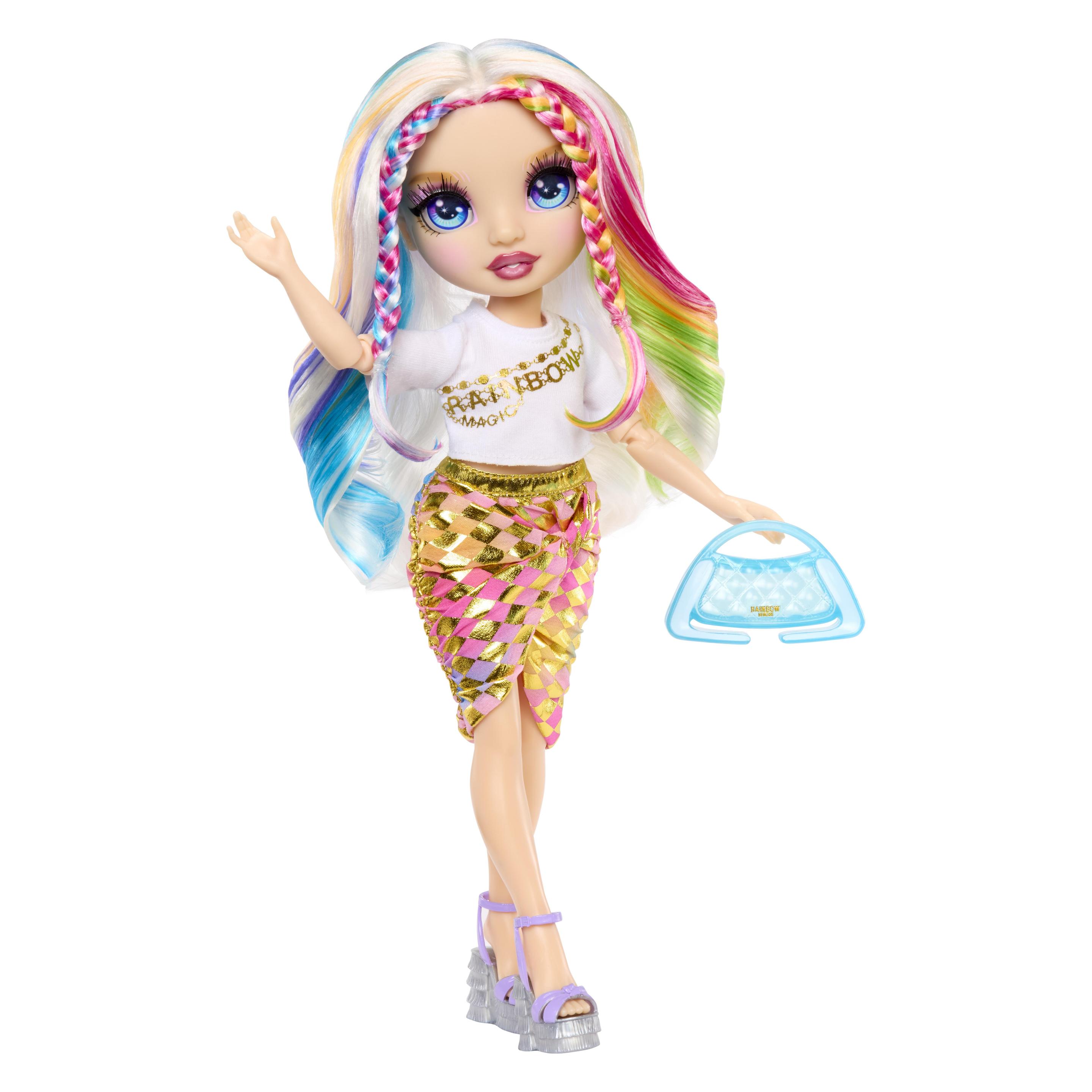 MGA Rainbow High Amayas Regenbogen-Schrank-Spielset (543183-EUC)