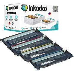 Inkadoo, Toner, Kompatibel Toner für Samsung Xpress C 480 FW (BK, C, M, Y)