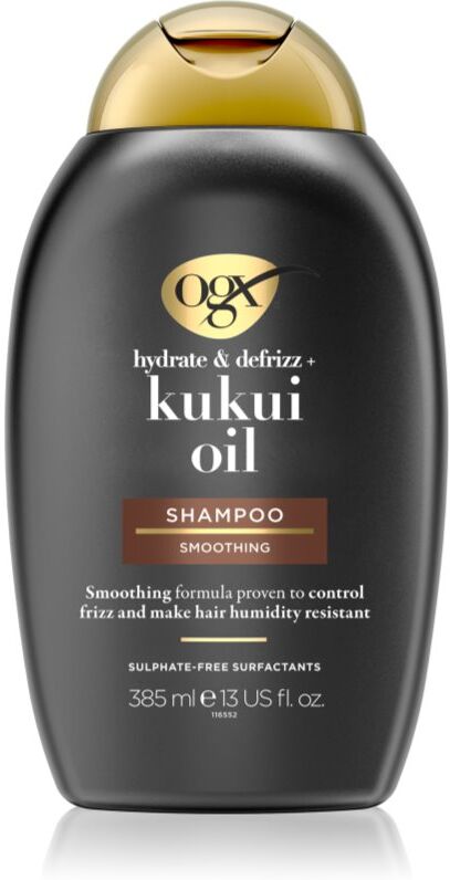 OGX Kukuí Oil shampoing hydratant anti-frisottis 385 ml