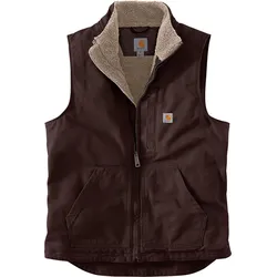 Carhartt Sherpa, Weste - Dunkelbraun - L