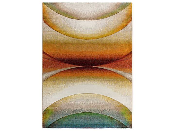 Tapis abstrait beige/rouille/vert 160x230 cm