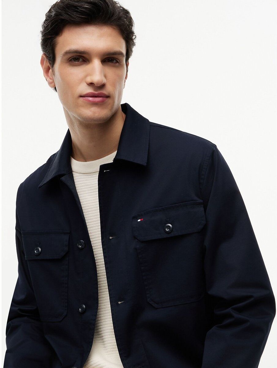TOMMY HILFIGER Surchemise boutonnée en coton