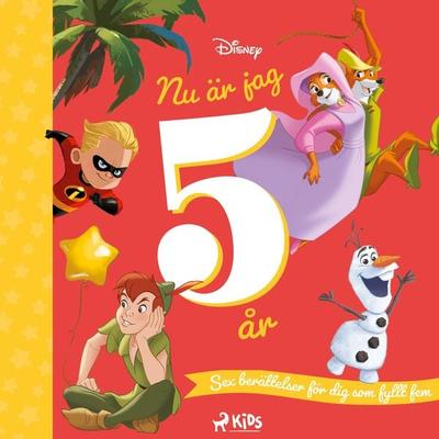 Nu är jag 5 år - Sex berättelser för dig som fyllt fem - Walt Disney, Audio, 9788727178448