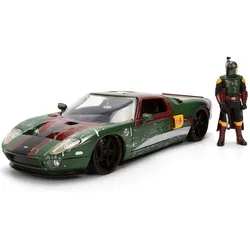 Jada Star Wars Boba Fett 2005 Ford GT 1:24