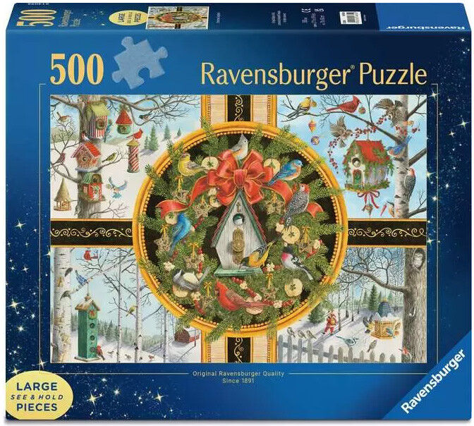 Ravensburger Puzzle 500 pcs - Le chant de Noël des oiseaux