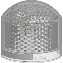 XVB7L67 - Signalleuchte, modular, 70mm, weiß, 24V ACDC, Blitzlicht, 2J