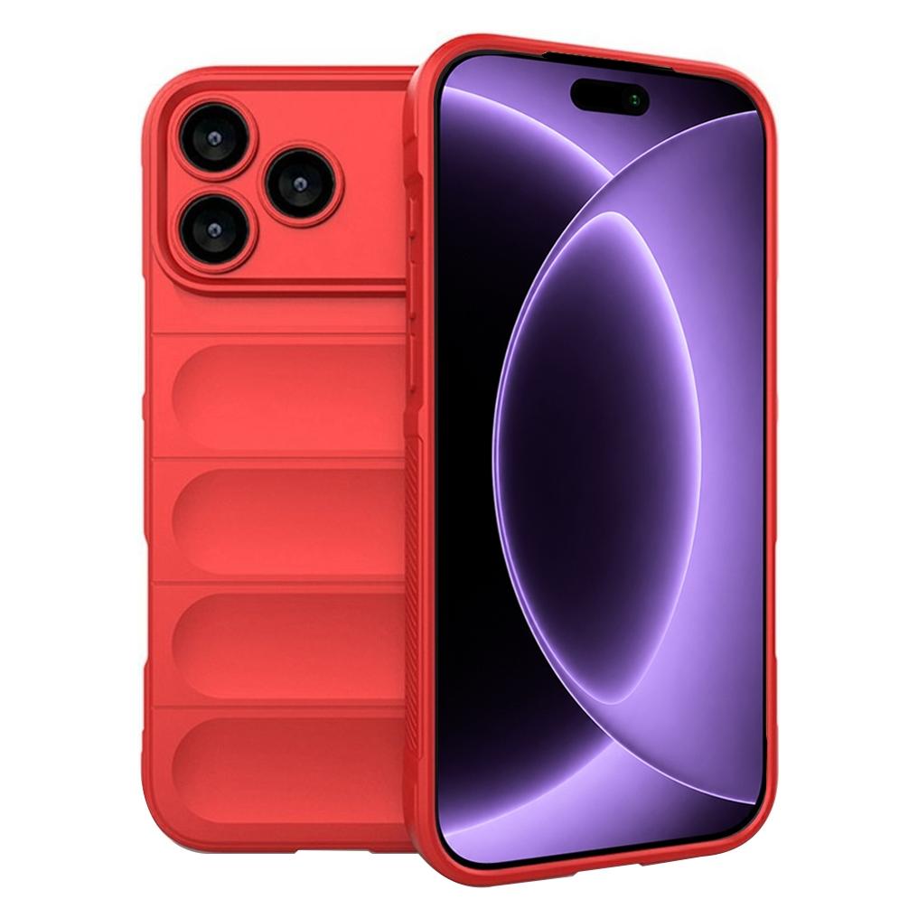Techsuit - Magic Shield - iPhone 18 Pro / iPhone 17 Pro - Red (Apple iPhone 17 Pro, Apple iPhone 18 Pro) (72060017)