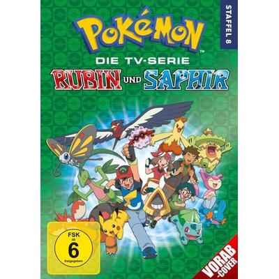 Pokémon - Die TV-Serie: Rubin und Saphir - Staffel 8 [6 DVDs], DVD