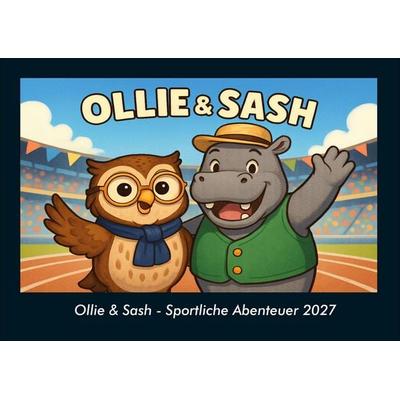 Ollie & Sash - Sportliche Abenteuer 2027 Fotokalender DIN A4