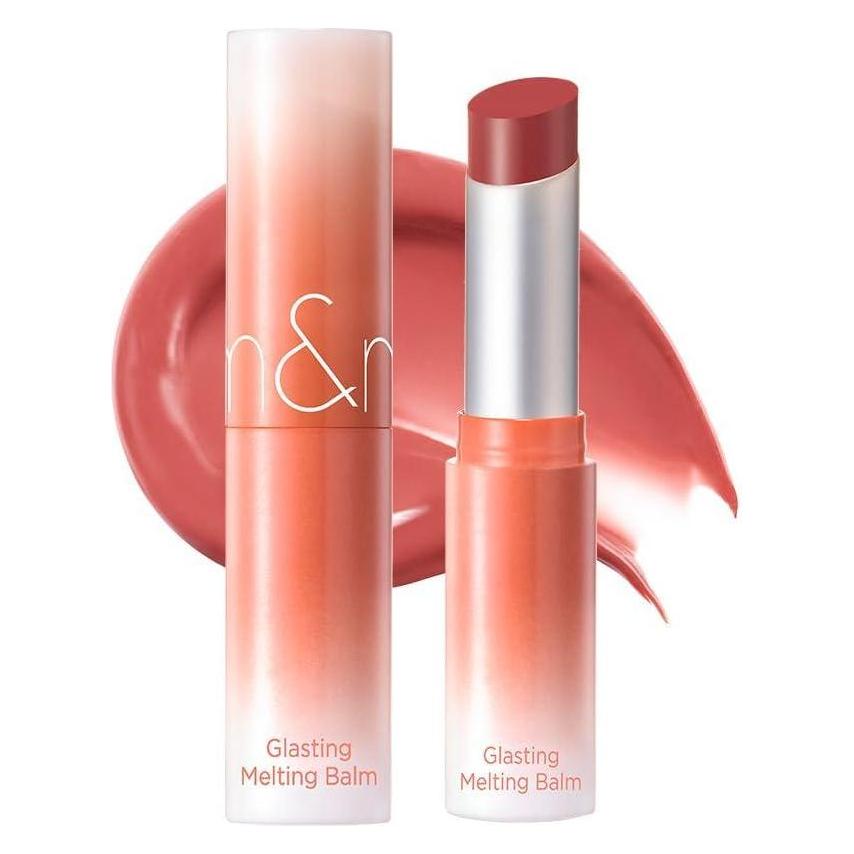 Rom&Nd Glasting Melting Balm New 6 Colors Glossy Plumping Lips Moisture (Lippenbalsam, Lippenpflege Set, 3.50 g) (8809625248413)