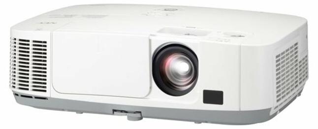 NEC P451W, 4000 ANSI Lumen, 3LCD, WXGA (1280x800), 4000:1, 16:10, 635 - 7620 mm (25 - 300")