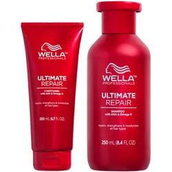 450ml Wella Professionals Ultimate Repair Daily Kit small (Shampoo 250ml + Conditioner 200ml)