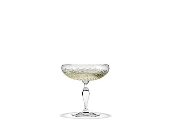 Holmegaard Champagnerglas 25 cl Regina aus mundgeblasenem Glas, klar