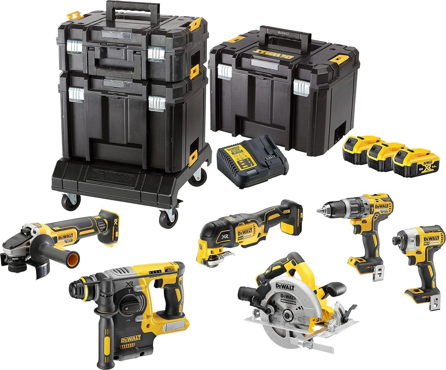 DeWalt DCK685P3T-QW accugereedschapset
