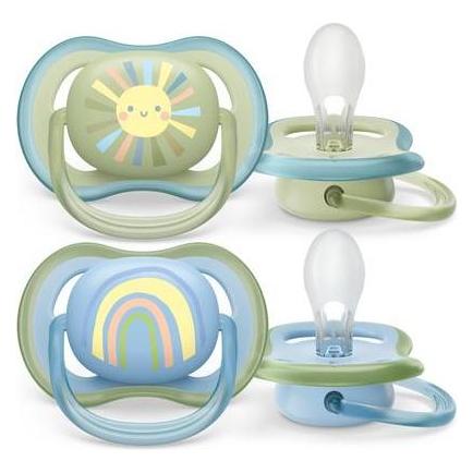 Philips Avent Avent Ultra air 2pcs 0- 6 m Junge (2x, 0 - 6 Monate) (SCF085/58)