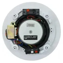 Ecler eIC52 2-way 5,25"" 20W Recessed Hvit Single unit (1 Stk.), Einbaulautsprecher